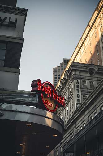 new orleans Hard Rock cafe signage gutter